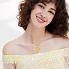 304 Stainless Steel Heart Locket Pendant Necklaces for Photo NJEW-WH0020-97C-5