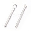 Tarnish Resistant 304 Stainless Steel Pendants STAS-P186-05P-23mm-1