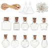 Glass Jar Glass Bottles Bead Containers AJEW-CA0001-05-1