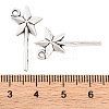 Fairy Tale Tibetan Style Alloy Magic Wand Pendants TIBEP-36112-AS-RS-2