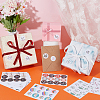24Pcs 6 Styles Thank You Theme Round Paper Stickers DIY-GA0007-46-4