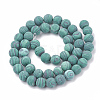 Synthetic Malachite Beads Strands X-G-T106-200-3