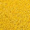 Opaque Colours Luster Glass Seed Beads SEED-H003-12D-2