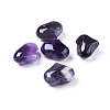 Natural Amethyst Heart Palm Stone G-F659-A08-1
