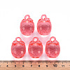 Autumn Theme Transparent Acrylic Pendants TACR-T024-04B-910-5
