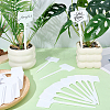50Pcs Plastic Plant Labels FIND-SP0005-64A-4