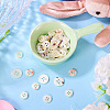 45Pcs 3 Style 4-Holes Shell Buttons BUTT-TA0001-27-5