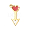 304 Stainless Steel Enamel Pendants SA-CBA8A4A-02G-1
