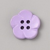 Spray Painted Plastic Buttons FIND-WH0152-394A-03-1