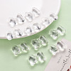Transparent Acrylic Pendants TACR-T024-02BB-205-6