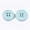 Painted Wooden Buttons X-WOOD-Q040-001F-2