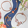 6Pcs Brass European Style Bracelet Making PPJ-SC0001-01B-4