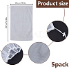 Rectangle Polyester Drawstring Bags for Curtain and Clothing Storage ABAG-WH0070-06A-2