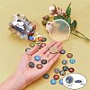 Flatback Glass Cabochons for DIY Projects GGLA-PH0004-27D-2