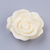 White Resin Flower Flatback Cabochons Scrapbooking Craft X-RB776Y-3-1