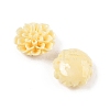 Synthetic Coral 3D Flower Rose Beads CORA-L046-D01-2