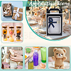 Folding Paper Gift Bags ABAG-WH0045-44B-5