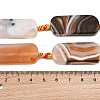 Dyed & Heated Natural Banded Agate Beads Strands GG-CBAB9C6-D05-01-4
