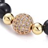 Pendant Necklaces and Stretch Bracelets Sets SJEW-JS01071-02-9