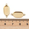 304 Stainless Steel Cabochon Connector Settings STAS-A194-06B-G-3