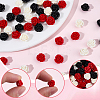 60Pcs 3 Colors Synthetic Coral Carved Beads CORA-SC0001-26-6