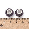 Handmade Glass European Beads X-GPDL25Y-07-4