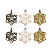 Snowflake Plastic Ornaments XMAS-PW0001-065D-02-1