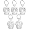 5Pcs 925 Sterling Silver Charms STER-BBC0002-19-1