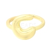 Rack Plating Brass Open Cuff Rings RJEW-S394-01G-C-1