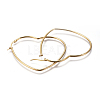 201 Stainless Steel Hoop Earrings EJEW-A052-12C-2