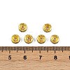 Brass Rhinestone Spacer Beads RB-A014-Z6mm-10G-4