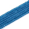 Transparent Glass Beads Strands EGLA-A044-T2mm-MD27-1