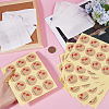 120Pcs Flat Translucent Glassine Waxed Paper Treat Bags Cookie Bags STIC-CP0001-11C-3