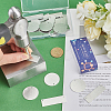 40Pcs 2 Styles Aluminum Pendants FIND-SC0010-22-3