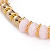 Rainbow Polymer Clay Heishi Beads Stretch Bracelets BJEW-JB05865-5
