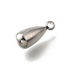 304 Stainless Steel Charms STAS-C122-07P-2