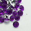 Imitation Taiwan Acrylic Rhinestone Pointed Back Cabochons GACR-A003-4.5mm-04-1