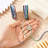 2 Rolls Segment Dyed Cotton Twisted String Cord OCOR-TA0002-95C-6