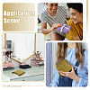 Velvet Jewelry Storage Zipper Bags with Tassel ABAG-WH0072-029-7