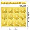 34 Sheets Self Adhesive Gold Foil Embossed Stickers DIY-WH0509-052-2
