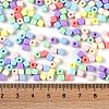 Opaque Acrylic Beads OACR-B025-06-4