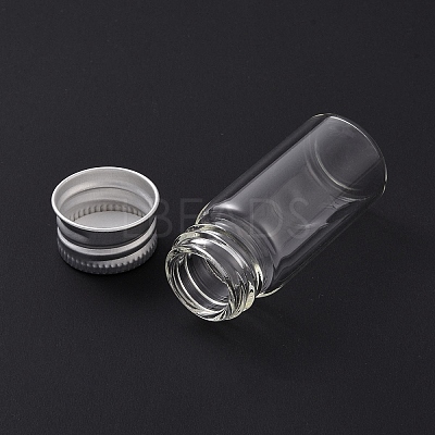 (Defective Closeout Sale: Slightly Concave Cap) Glass Bead Containers AJEW-XCP0001-95B-1