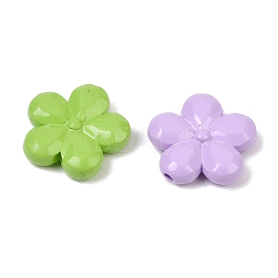 Opaque Acrylic Beads MACR-C039-12-1