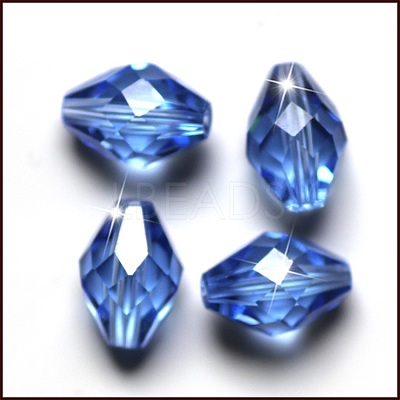 Imitation Austrian Crystal Beads SWAR-F054-11x8mm-14-1