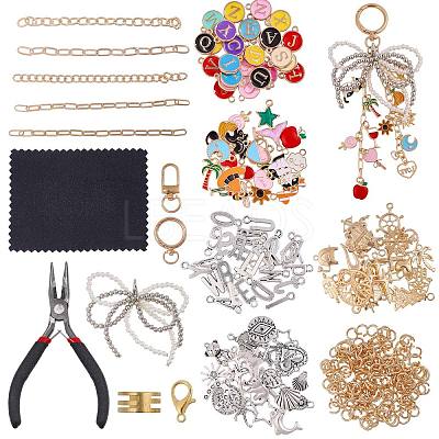 DIY Keychain Kit DIY-WH0349-587B-1