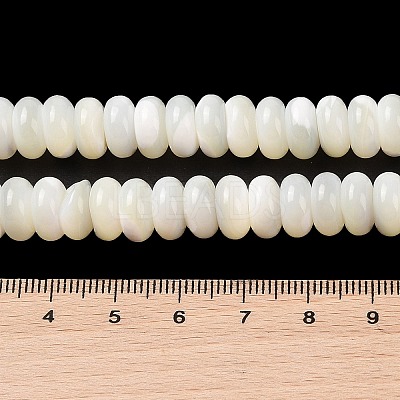 Natural Trochus Shell Beads Strands SHEL-P017-06-1