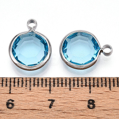 K9 Glass Charms X1-GLAA-T023-37B-04-1