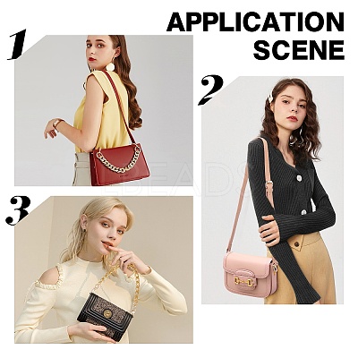 3Pcs 3Styles Bag Strap Chains FIND-GF0001-68-1
