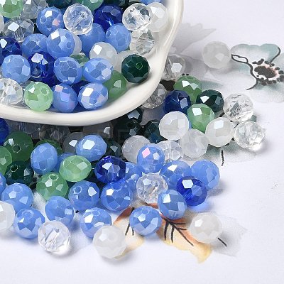 Glass Beads EGLA-A034-LM8mm-09-1