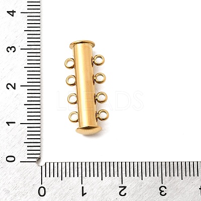 304 Stainless Steel Slide Lock Clasps STAS-F350-05C-G-1